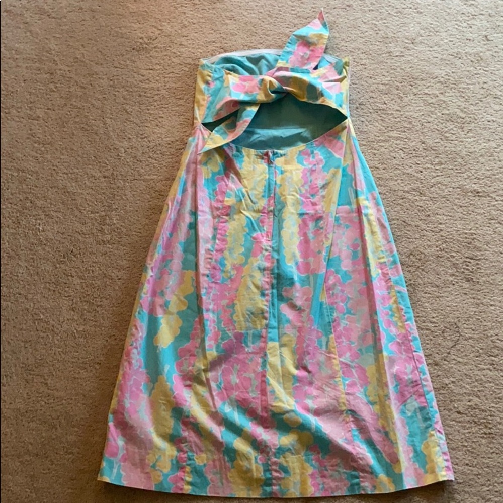 Vintage Lilly Pulitzer strapless dress size 4